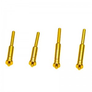 Mosazný kontaktní kolík pružinový kolík pro elektronický produkt